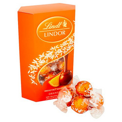 Продуктови Категории Шоколади Lindt Lindor млечен шоколад с портокалов вкус 200гр.